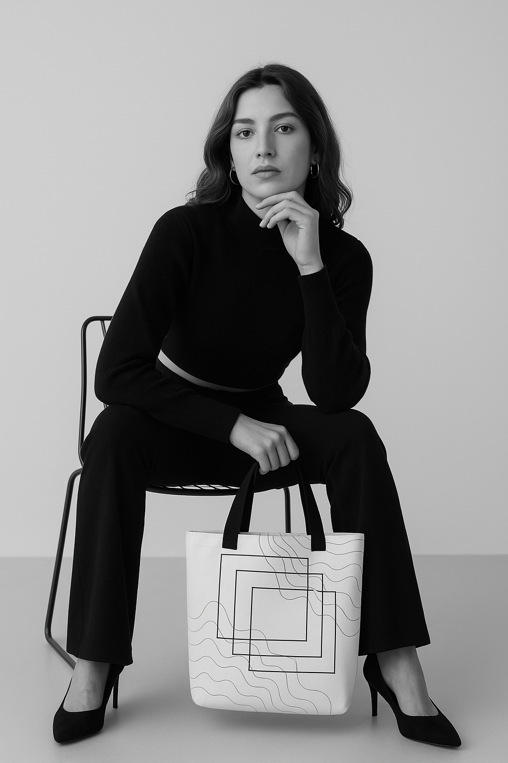 Maison du Carré Tote – Elegancia minimalista para cada día