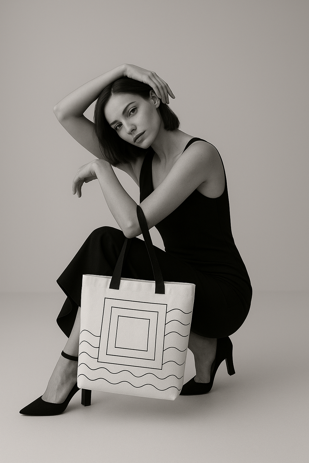 Maison du Carré Tote – Elegancia minimalista para cada día