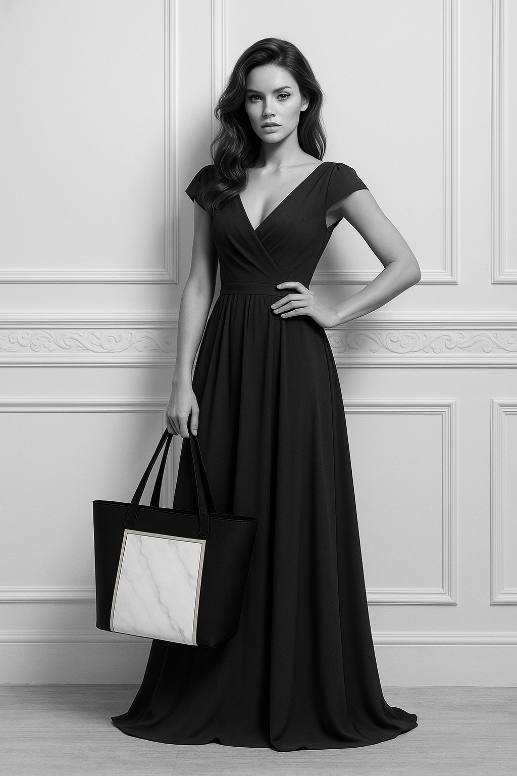 Maison Royale Tote – Sofisticación atemporal en cada detalle